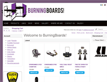 Tablet Screenshot of burningboards.it